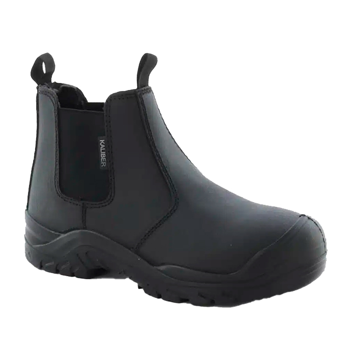 Kaliber Utility Steel Toe Safety Shoe - Black