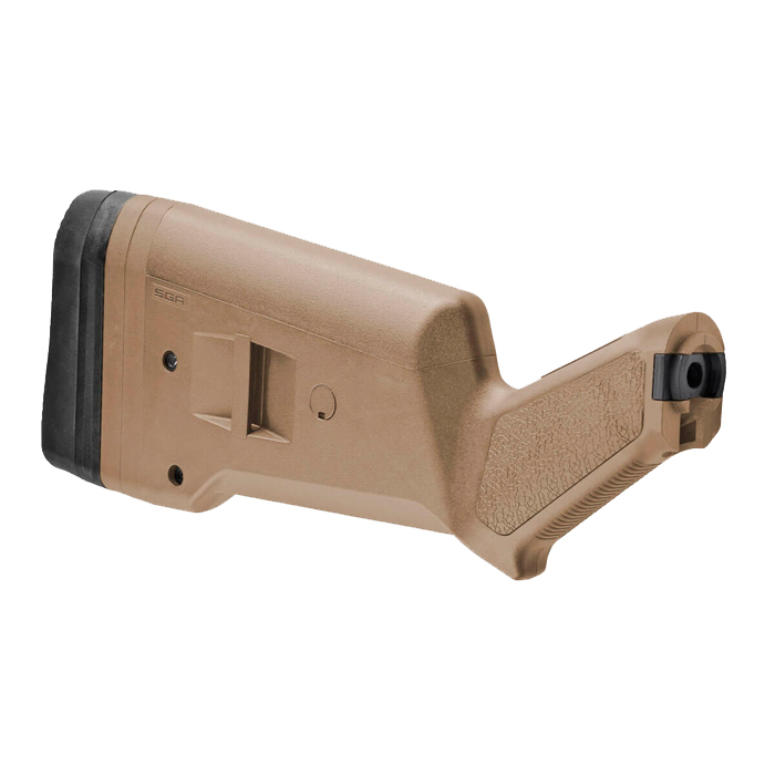 Magpul SGA Buttstock Ambidextrous for 12GA Mossberg 500/590 - FDE
